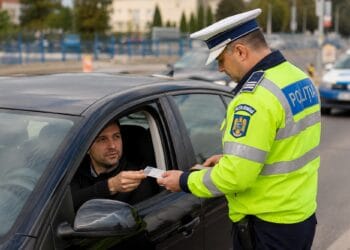 Permis de conducere fals prezentat polițiștilor de un bărbat de 31 de ani!