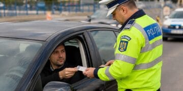 Permis de conducere fals prezentat polițiștilor de un bărbat de 31 de ani!