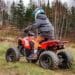 Copil de 10 ani, prins de polițiști conducând un ATV neînmatriculat. Mama sa i-ar fi încredințat vehiculul