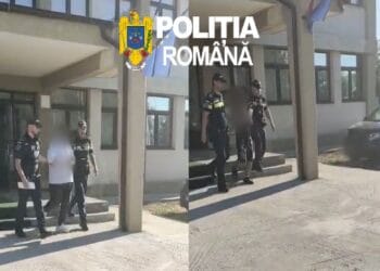 Scandal într-un magazin! Doi bărbați au fost reținuți după ce au amenințat mai multe persoane, iar unul avea un cuțit asupra sa