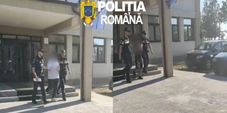 Scandal într-un magazin! Doi bărbați au fost reținuți după ce au amenințat mai multe persoane, iar unul avea un cuțit asupra sa
