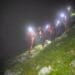 Intervenție dificilă! Un turist care nu a mai putut continua traseul, salvat de Salvamont Argeș și Sibiu
