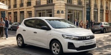 Dacia deschide comenzile pentru noul Sandero Hybrid 155. Cât costă modelul care poate rula în oraș până la 80% din timp electric