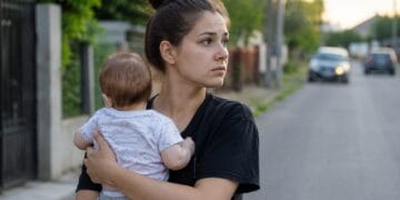 Tânără de 19 ani, luată cu forța de pe stradă în timp ce se plimba cu bebelușul. Trei tineri au dus-o cu mașina în alt județ