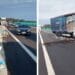 Accident cu două TIR-uri pe Drumul Expres Craiova–Pitești. Circulația spre Pitești, închisă temporar