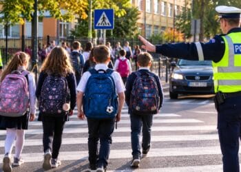 Poliția intensifică verificările odată cu începerea școlii. Șoferii, avertizați să reducă viteza în zonele frecventate de elevi