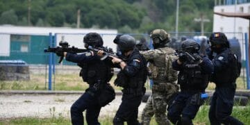 Exercițiu internațional de amploare în Argeș. Militari români și străini, echipamente speciale și zgomote de foc la Lerești