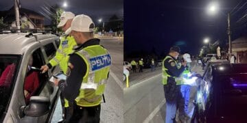 Razie de amploare. Zeci de amenzi și un șofer depistat cu indicii de consum de substanțe psihoactive