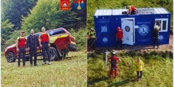 Prima viață salvată de „Refugiul Speranței”. Un ucrainean epuizat după trei zile pe munte a găsit adăpost în toiul nopții