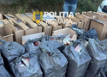 Captură uriașă! Peste 65 de milioane de țigarete și aproape 10 tone de tutun confiscate în opt luni