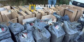 Captură uriașă! Peste 65 de milioane de țigarete și aproape 10 tone de tutun confiscate în opt luni