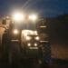 A furat un tractor în toiul nopții și a plecat cu el pe șosea. Bărbatul nu avea permis