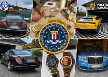 Percheziții DIICOT! FBI, implicat în ancheta unei rețele suspectate de jafuri în SUA și spălare de bani în România