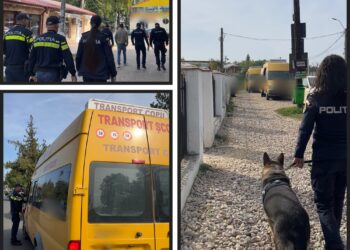 Polițiștii și jandarmii au descins în zona școlilor! Acțiune pentru siguranța elevilor