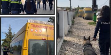 Polițiștii și jandarmii au descins în zona școlilor! Acțiune pentru siguranța elevilor