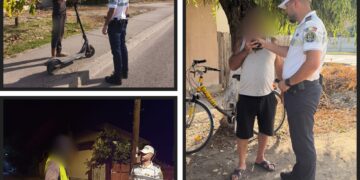 Razie în trafic! Bicicliștii și cei cu trotinete electrice, în vizorul polițiștilor