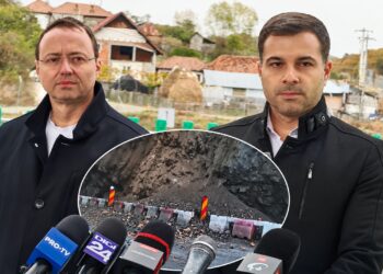 VIDEO: Se intervine la alunecarea de teren de la Călimănești! Anunțul ministrului Transporturilor pentru șoferi