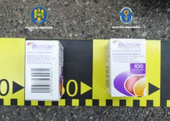 Captură uriașă! Peste 3.200 de flacoane cu toxină botulinică, ascunse într-un microbuz
