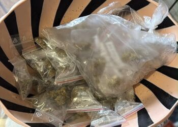 Prins în flagrant când se pregătea să vândă droguri. Peste un kilogram de canabis, găsit la percheziții