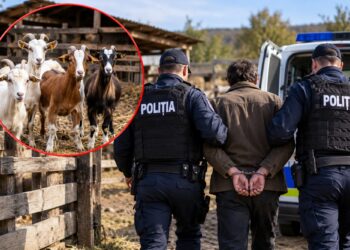 A furat patru capre de la o stână! Bărbat reținut de polițiști