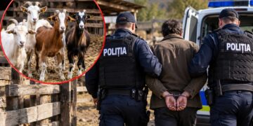 A furat patru capre de la o stână! Bărbat reținut de polițiști