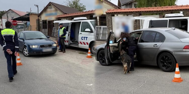 Razie de amploare! Zeci de șoferi amendați și mașini lăsate fără talon