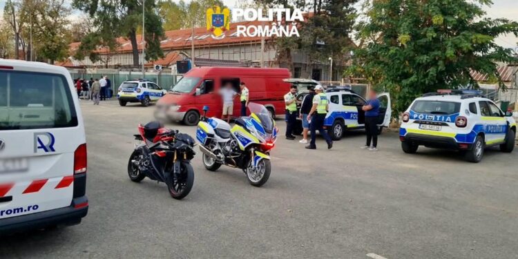 Razie de amploare! Peste 500 de amenzi și zeci de șoferi lăsați fără permis