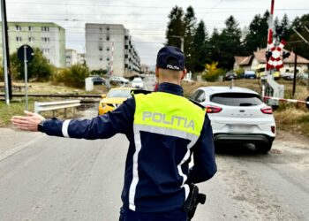 Razie de amploare la trecerile de cale ferată! Peste 200 de șoferi au rămas fără permis