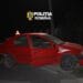 Urmărire ca-n filme! Trei bărbați suspectați de braconaj au fugit de polițiști și au ajuns cu mașina într-un podeț